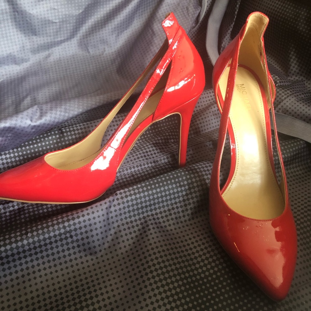 New Red Micheal Kors Heels